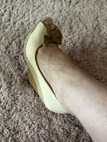 Wedges high heel peeptoe mit - high,