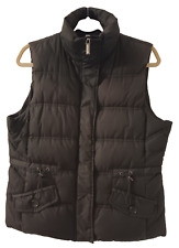 Daunenweste Esprit 50% Daunen 50% Federn Schokobraun Gr. L - s. Maße unten!