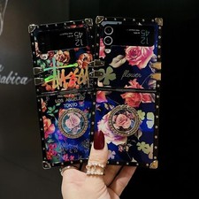 Luxury Blue-Ray Flower Case