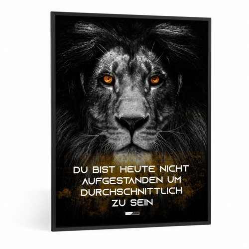Kein durchschnitt poster din - durchschnitt,