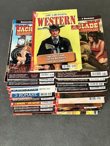 Hefte 70 wildwestromane - 22,