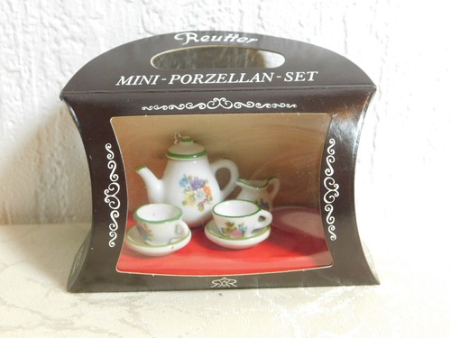 Reutter miniatur porzellan set - reutter,