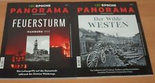  2 X GEO EPOCHE PANORAMA Nr. 12 & 13 "FEUERSTURM HAMBURG 1942/Der Wilde WESTEN"