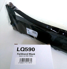 4 x Farbband  schwarz  für Epson* LQ-590 LQ-591 LQ-595 LQ689  FX-890 VP-880 Ser.