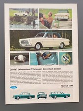 1966 Ford Taunus 12M Größe &