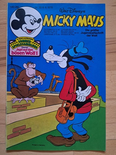 Micky maus vom - vom, 8.8.1978