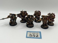 Warhammer Dark Vengeance Draznicht Chaos Lord & Chosen (x6) RARE OOP Painted