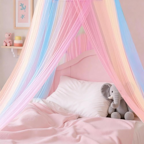 Betthimmel mädchen regenbogen - mädchen,