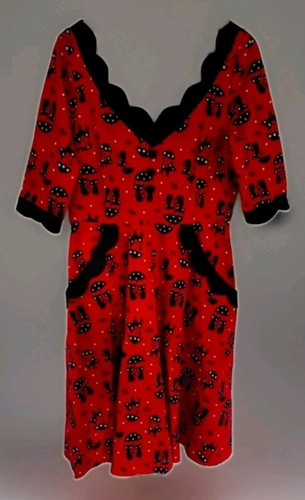 Rockabilly voodoo vixen kleid - voodoo,