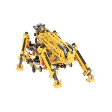 1x Lego Technic Set Auto Spinnen Kran 42097 SC98-18 gelb grau unvollständig