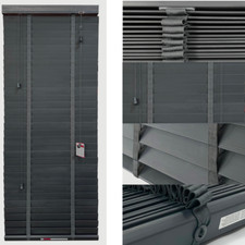 50 mm Holzimitat Holzjalousie