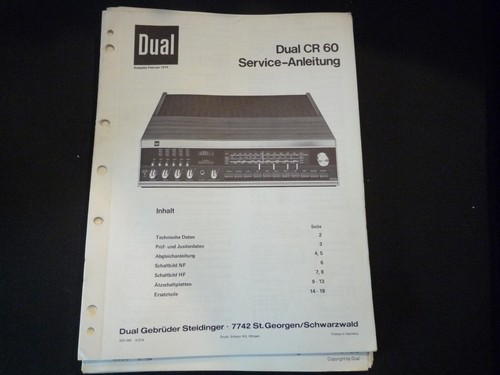 Original service manual - original,