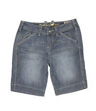 MUSTANG Shorts Damen 38 Bermuda Stretch Casual Blau