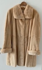 Nerzmantel, A Touch of Scandinavia, Saga Mink Royal, beige, Größe 40