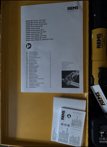 Rems mini press - mini-press, 14v