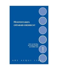 Hoofdstukken openbare-orderrecht [Ars Aequi Cahiers], van den Berg, Anita; van de