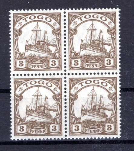 Togo viererblock mnh - viererblock,