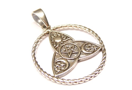Silberanhänger triquetra - silberanhänger, „triquetra