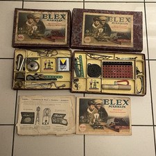 MÄRKLIN ELEX 501 & 501a Experimentierkasten Elektrik-Baukasten Konvolut