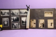 Altes Foto Album mit 157 Fotos