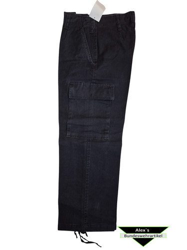 Moleskinhose schwarz