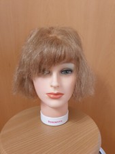 Bergmann Frisierkopf, Übungskopf, Puppenkopf, 28cm hoch, Umfang ca. 50cm