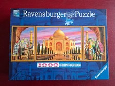 Puzzle Triptychon Taj Mahal 1000 komplett Ravensburger Sammlung Paket