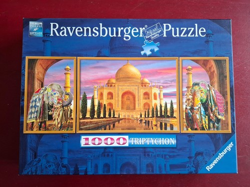 Puzzle triptychon taj mahal - taj,