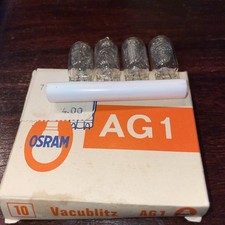 Vintage Blitzlichtlampen Vacublitz Osram AG 1  - 4 Stück in der Packung