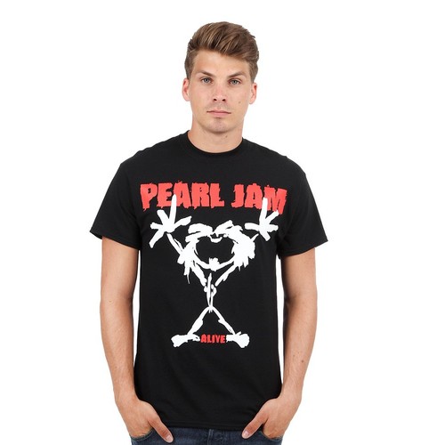 Pearl jam stick man t - -,