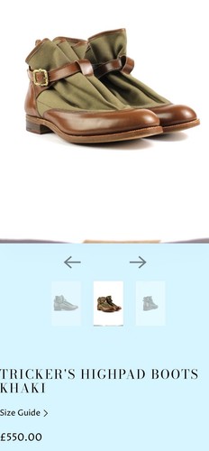 Tricker highpad khaki braun - khaki,