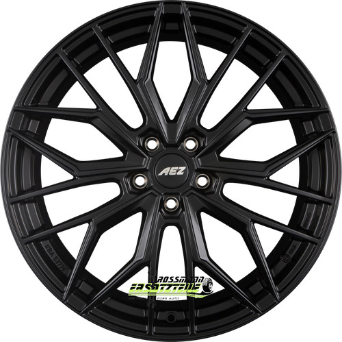 Aez porto black matt - black, 8x18
