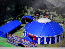 Circus Krone Spur H0 Circuszelt 1:87 Bausatz für Modellbahn Anlage Circus etc.