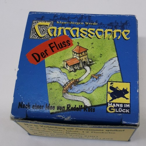 Carcassonne der fluss - der,