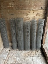 6x Vogeldraht Vogelgitter Vogelvoiliere Draht Vogelkäfig 70x140 CM  Verzinkt