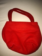 Escada kleine Tasche 20 × 16,5 (inkl Henkeln), Druckknopfverschluß 90er Jahre 