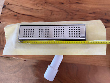 McAlpine Duschrinne Bodenablauf Ablaufrinne Edelstahl 30 cm Blende und Siphon