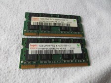 2GB 2x 1GB Hynix HYMP512S64CP8-Y5 AB 1GB 2Rx8 PC2-5300S-555-12