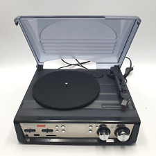 Roadstar TTR-1923UCEN USB Plattenspieler mit Radio & integrierten Lautsprechern