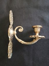 Wandkerzenhalter Messing