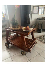 Servierwagen Teak/Mahagoni massiv