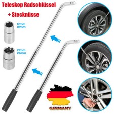 Teleskopischer Radschlüssel 17 19 21 23mm Radmutterschlüssel für Auto PKW Reifen