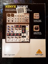 Behringer XENYX 1002 FX Premium Mixer Mischpult in Originalverpackung NEU