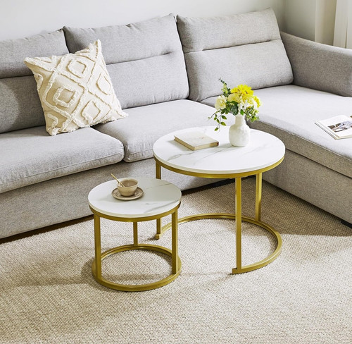 2er set couchtisch - set, rund