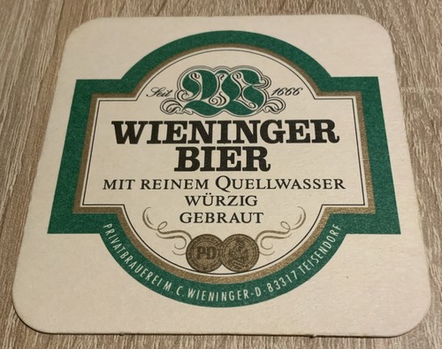 Alter bierdeckel wieninger - bierdeckel,,