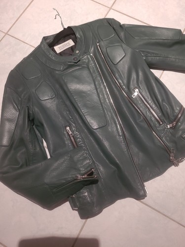 Closed lederjacke petrol - ,