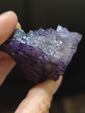 51g lila Fluorit aus Xinjiang