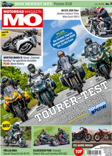 Motorrad magazin juli 2026 - motorrad,