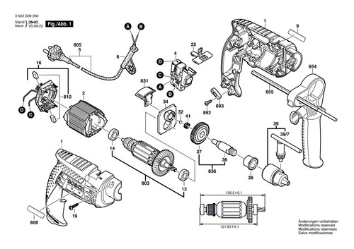 Bosch bohrspindel - bosch,