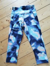 ADIDAS 3/4 Tight Laufhose/Fitness bunt Gr. S 34-36 "Neuwertig" 